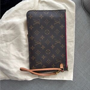 Authentic Louis Vuitton wristlet